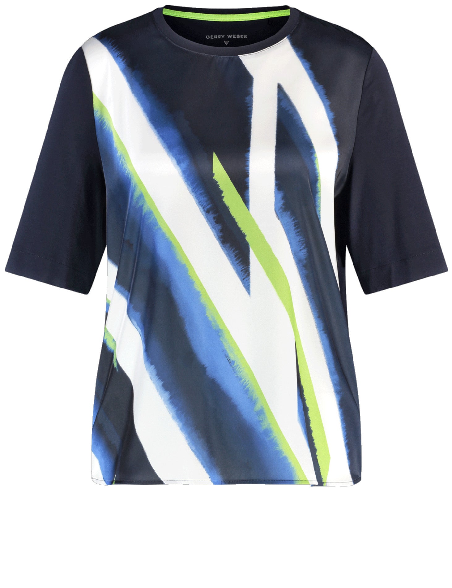 Mπλούζα Με Διαγκωνάλ Σχέδια