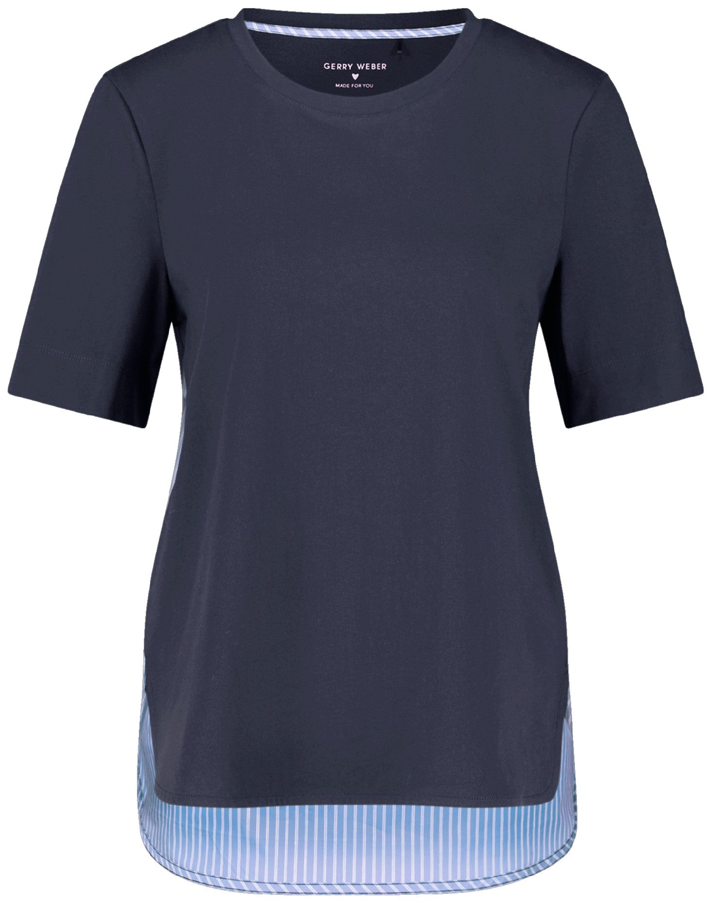 Mπλούζα Δύο Υφασμάτων