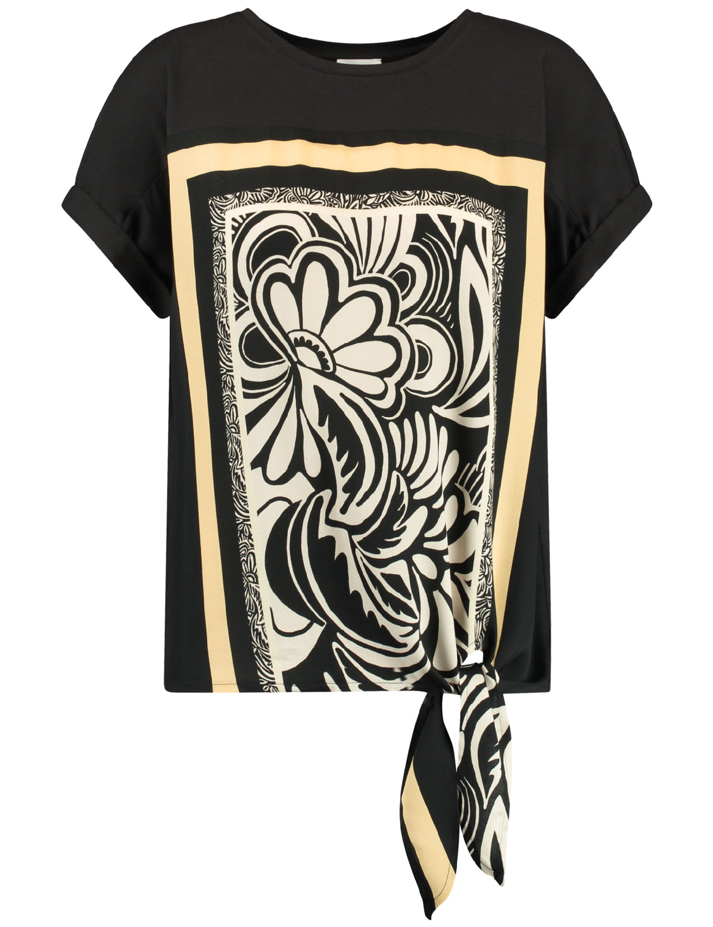 Μπλούζα Με Δέσιμο και Στάμπα (ΤΕΛΕΥΤΑΙΟ ΚΟΜΜΑΤΙ)