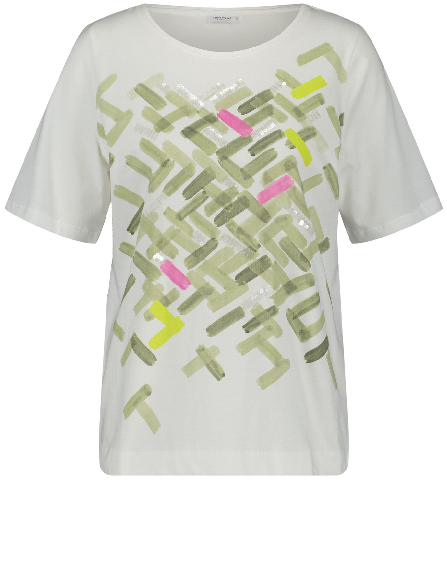 Μπλούζα Με Χρώματα Και Παγιέτα