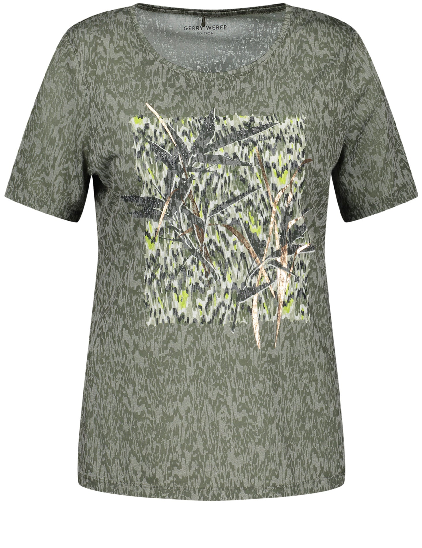 Μπλούζα Με Στάμπα και Στρας