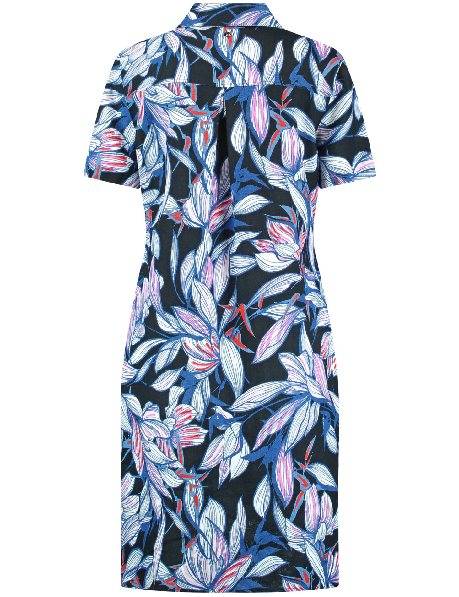 Φόρεμα Εμπριμέ Από Λινό