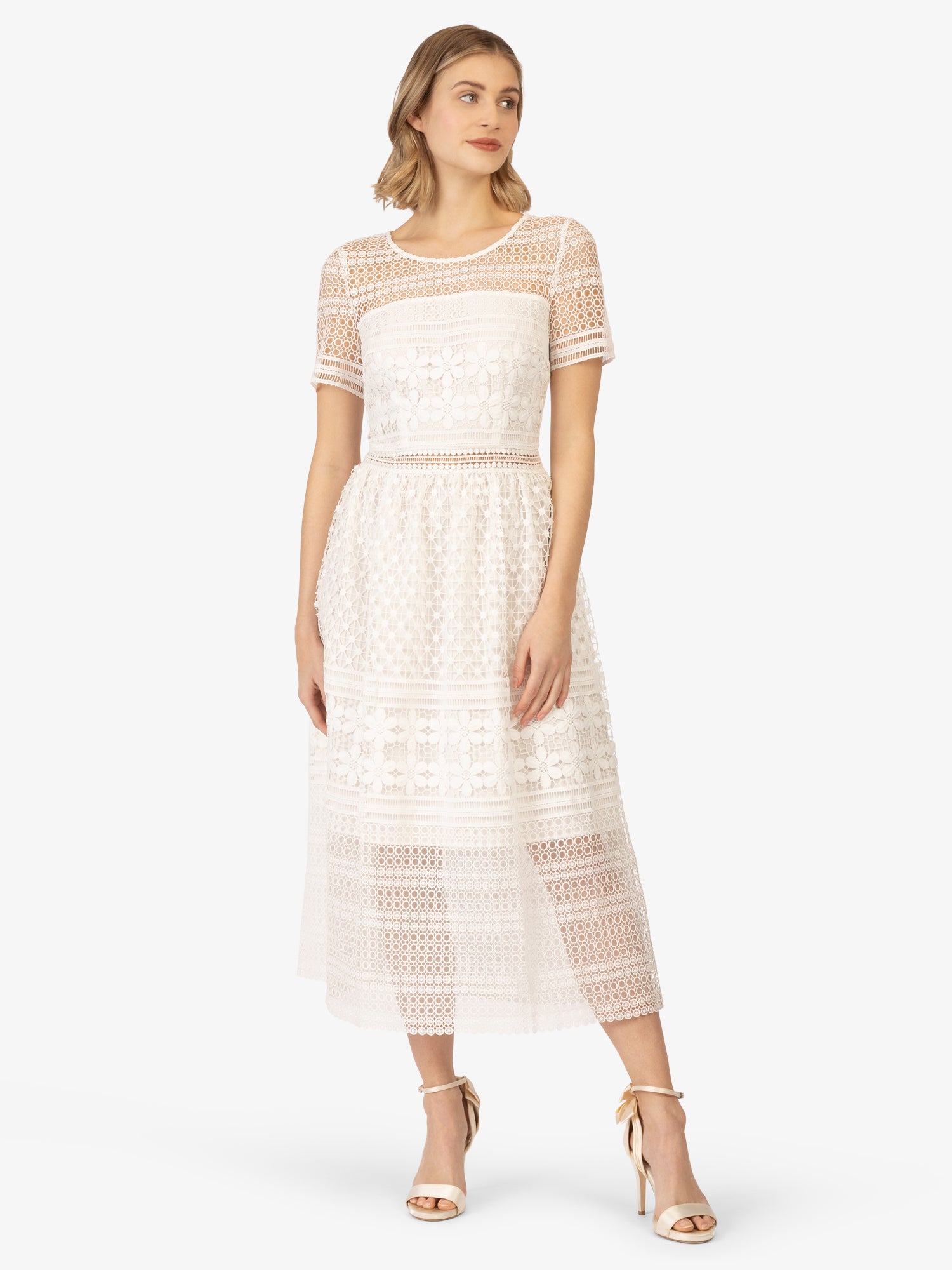 Φόρεμα Δαντέλα Κοφτή (-40%)