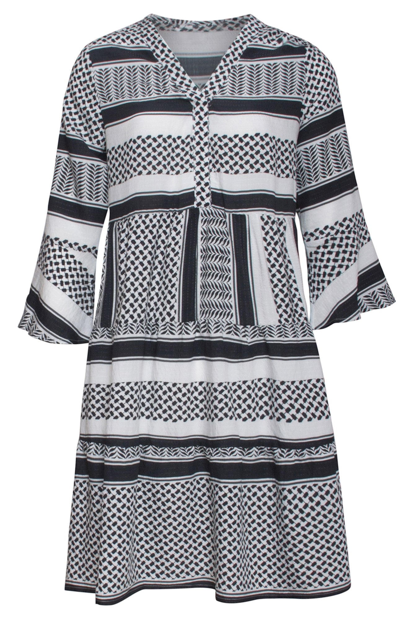 Φόρεμα Ασπρόμαυρο (-50%)